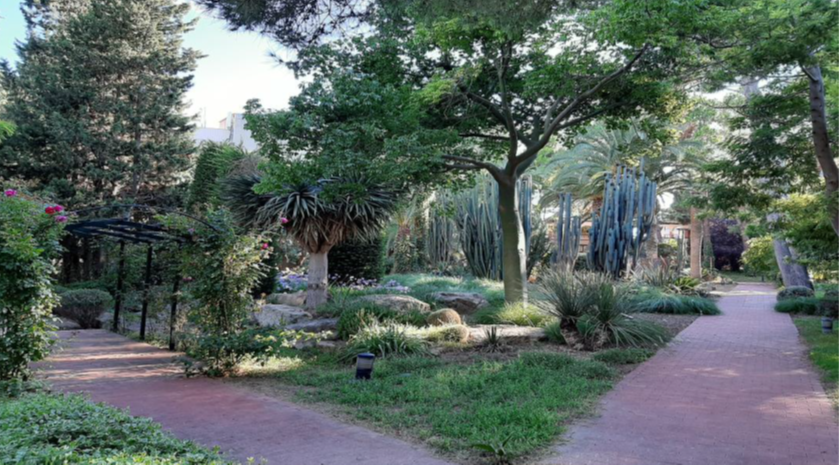 Jardín del Hotel Termes de Montbrió